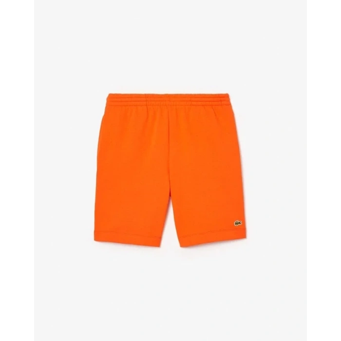 Erkek Regular Fit Bağcıklı Şort Turuncu