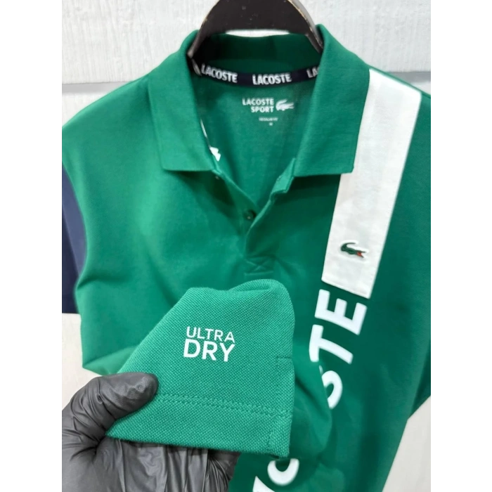 Erkek Regular Fit Baskılı Lacivert Polo Tişört