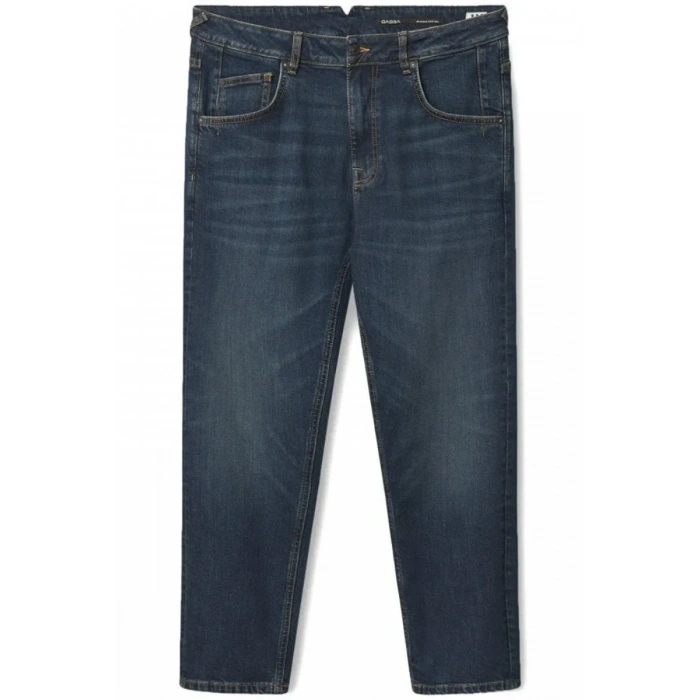 Gabba Regular Fit Kot Pantolon - Athen- Koyu Mavi