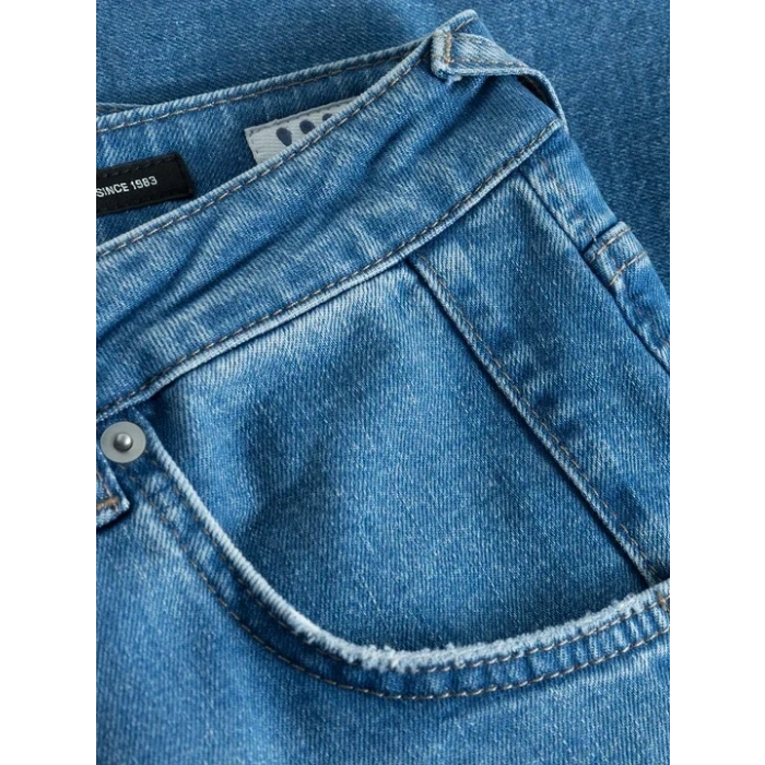 Gabba Regular Fit Kot Pantolon - Athen - Mavi
