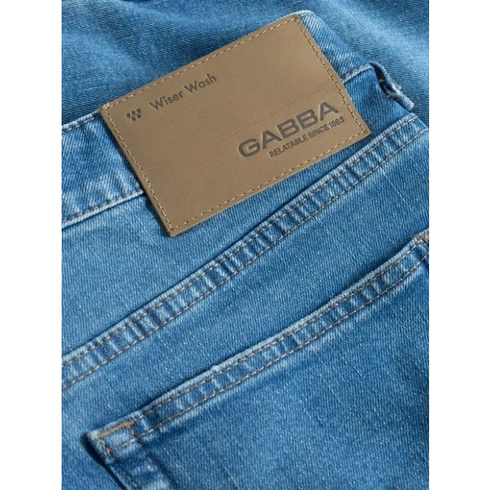 Gabba Regular Fit Kot Pantolon - Athen - Mavi