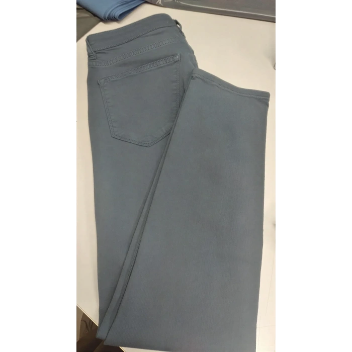 Kadın Boru Paça Pantolon - Soluk Füme