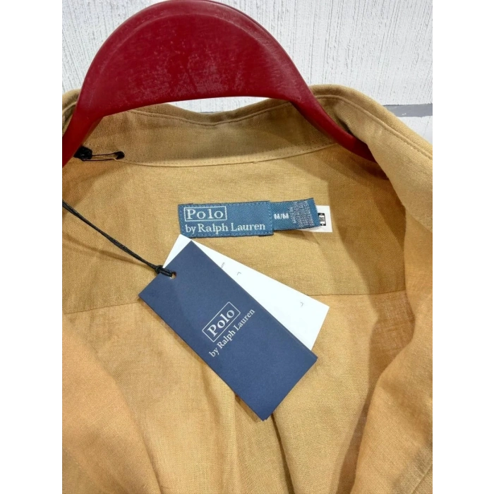 Kadın Premium %100 Linen (Keten) Regular Fit Gömlek - Bej