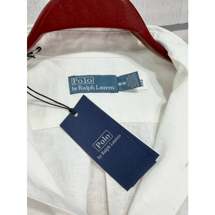 Kadın Premium %100 Linen (Keten) Regular Fit Gömlek - Beyaz