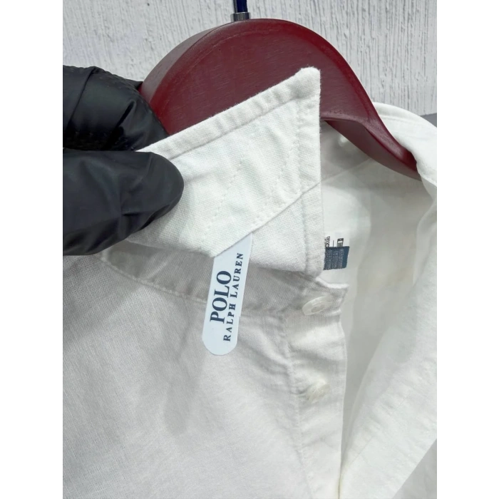 Kadın Premium %100 Linen (Keten) Regular Fit Gömlek - Beyaz