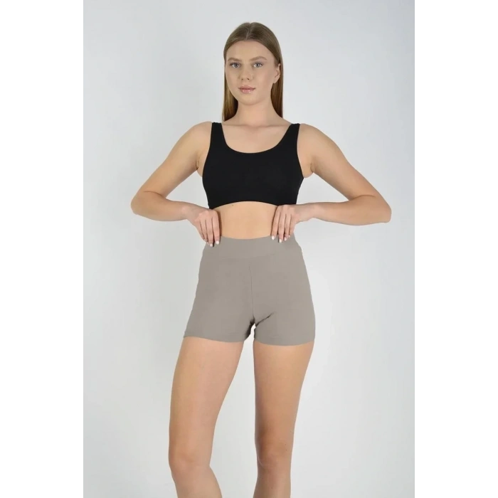 Kadın Sporcu Kısa Şort Boxer (10lu Paket)