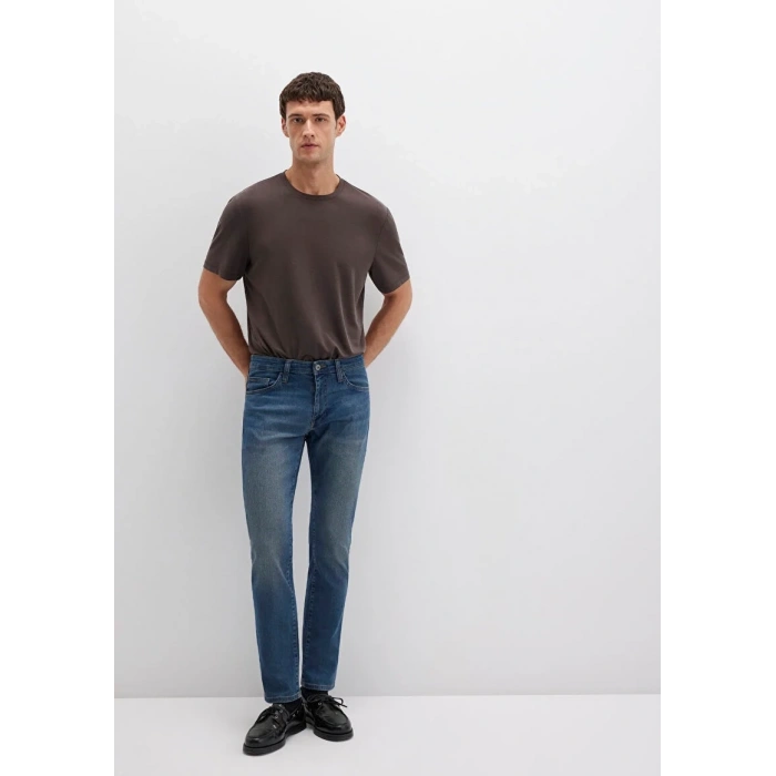 Marcus Gölgeli İndigo Mavisi Jean Pantolon