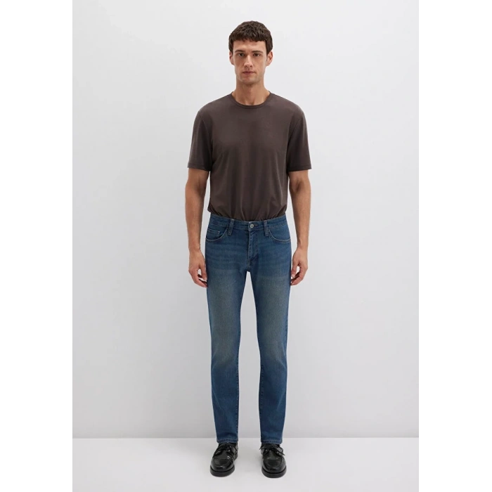 Marcus Gölgeli İndigo Mavisi Jean Pantolon
