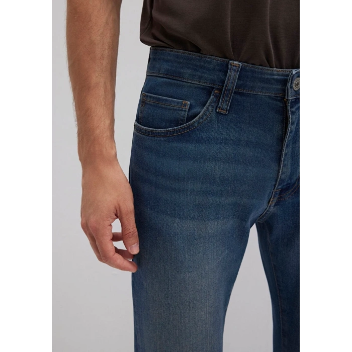 Marcus Gölgeli İndigo Mavisi Jean Pantolon
