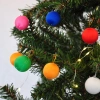 Ağaç Süsleme Topları Asorti 12li - 3cm -