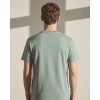 Erkek Bisiklet Yaka Pamuklu Regular Fit Tişört Mint