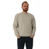 Erkek Bisiklet Yaka Regular Kalıp Logolu Sweatshirt Gri