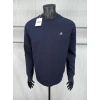 Erkek Bisiklet Yaka Regular Kalıp Logolu Sweatshirt Lacivert