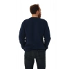 Erkek Bisiklet Yaka Regular Kalıp Logolu Sweatshirt Lacivert