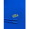 Erkek Fermuarlı Double Face Pike Kapüşonlu Polar Sweatshirt Saks Mavi
