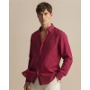 Erkek Müslin Regular Fit Gömlek - Bordo