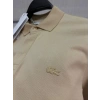 Erkek Regular Fit Uzun Kollu Bej Pike Paris Polo