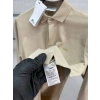 Erkek Regular Fit Uzun Kollu Bej Pike Paris Polo