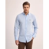 Erkek Regular Fit Yazlık Keten Gömlek Açık Mavi