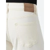 Hackett London Jeans Slim Fit Kot Pantolon - Ecru