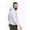 Kapüşonlu İçi Polarlı Regular Kalıp Erkek Sweatshirt Gri
