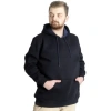 Kapüşonlu Kanguru Cep Basic Sweatshirt Lacivert