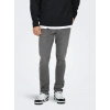 Only&Sons Jeans Slim Fit Kot Pantolon - Gri - Onsloom