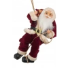 Yılbaşı Asılı Dekoratif Noel Baba Figürü Çuvallı 45cm