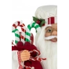 Yılbaşı Gerçekçi Figür Noel Baba Şekerlemecisi 45cm