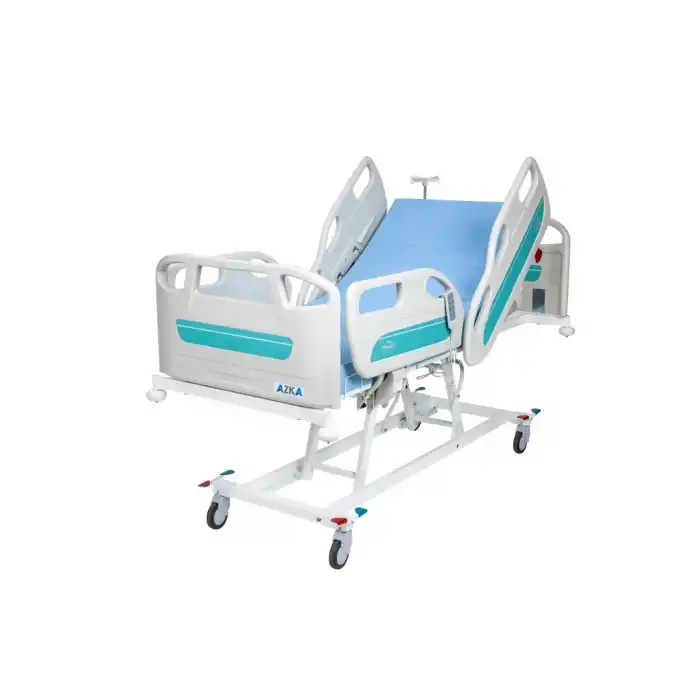AZKA 4002 4 Motorlu ABS Korkuluklu Hasta Karyolası