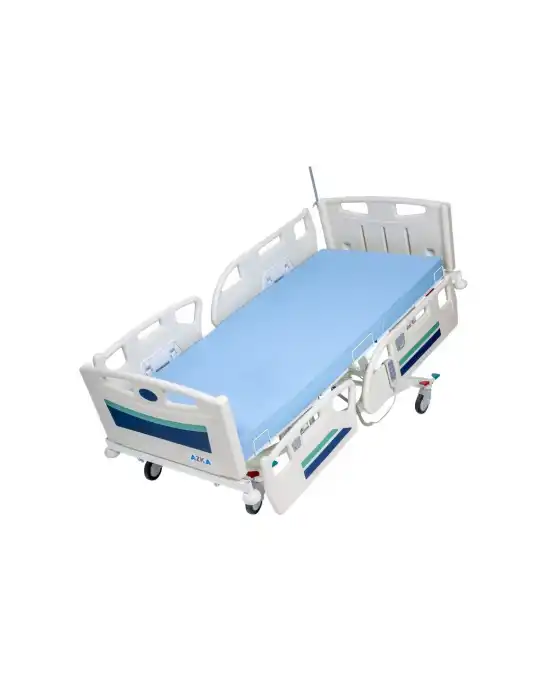 AZKA 4001 4 Motorlu ABS Korkuluklu Hasta Karyolası