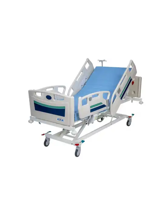 AZKA 4001 4 Motorlu ABS Korkuluklu Hasta Karyolası
