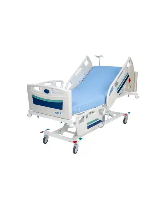 AZKA 4001 4 Motorlu ABS Korkuluklu Hasta Karyolası
