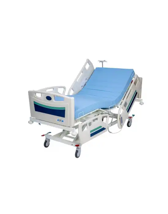 AZKA 4001 4 Motorlu ABS Korkuluklu Hasta Karyolası