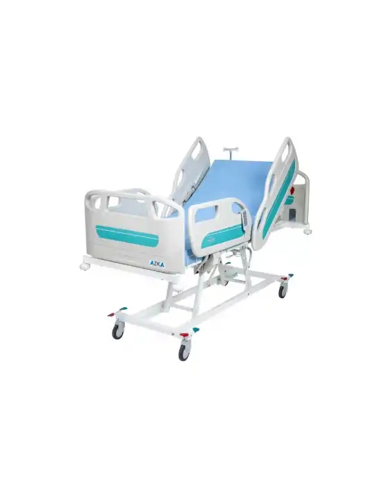 AZKA 4002 4 Motorlu ABS Korkuluklu Hasta Karyolası
