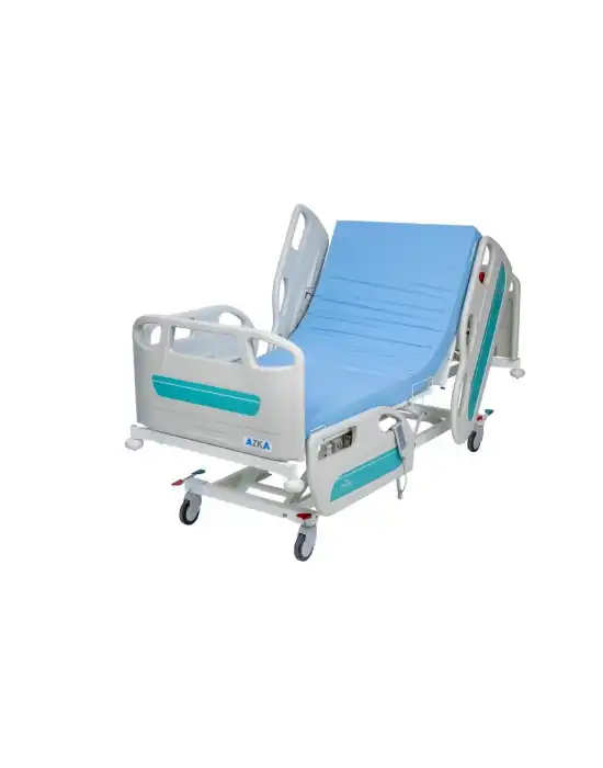 AZKA 4002 4 Motorlu ABS Korkuluklu Hasta Karyolası