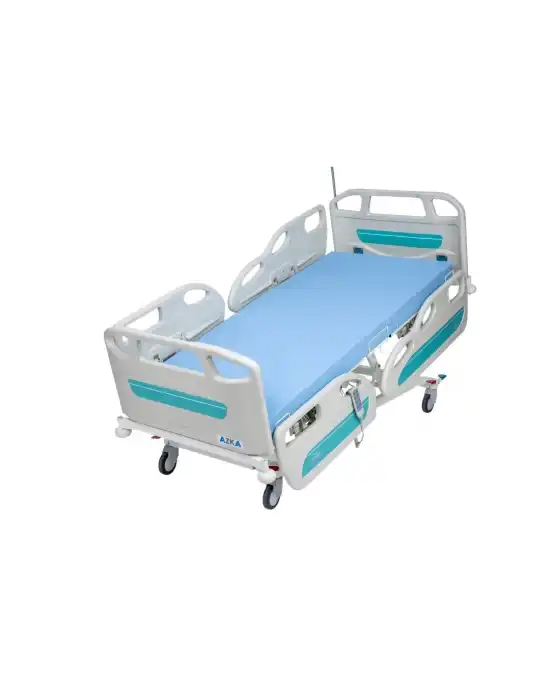 AZKA 4002 4 Motorlu ABS Korkuluklu Hasta Karyolası