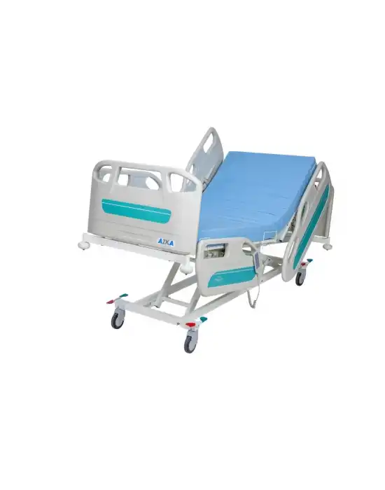 AZKA 4002 4 Motorlu ABS Korkuluklu Hasta Karyolası