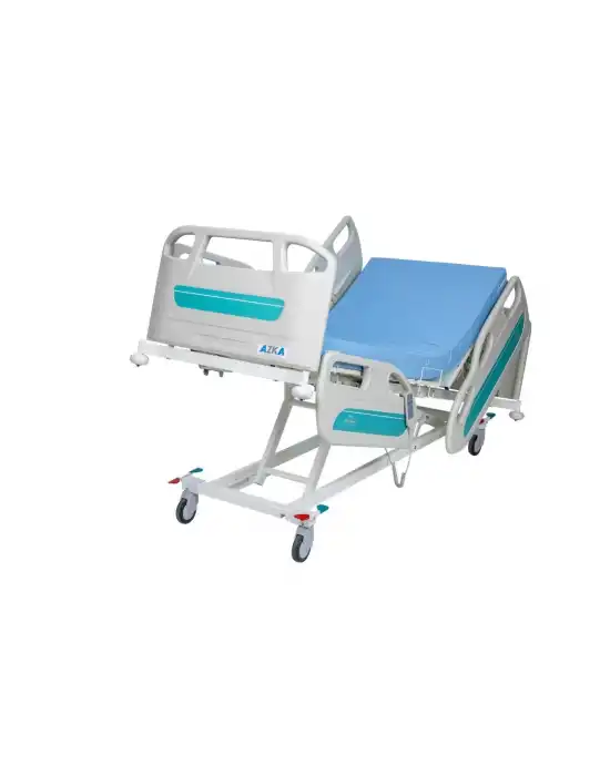 AZKA 4002 4 Motorlu ABS Korkuluklu Hasta Karyolası