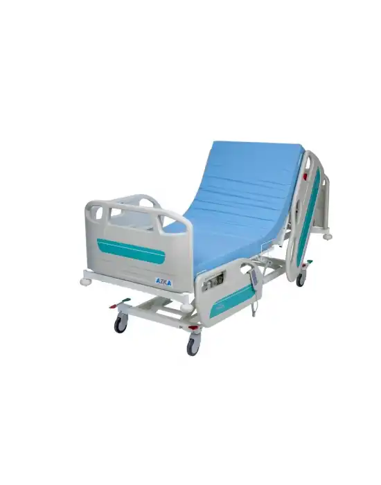 AZKA 4002 4 Motorlu ABS Korkuluklu Hasta Karyolası