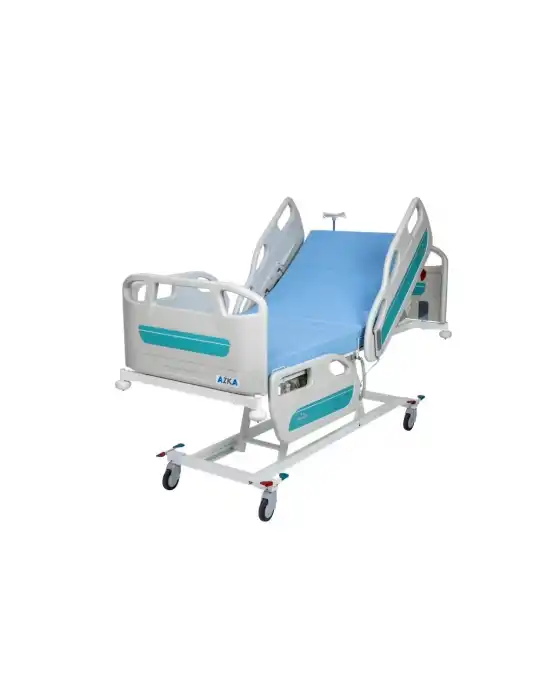 AZKA 4002 4 Motorlu ABS Korkuluklu Hasta Karyolası