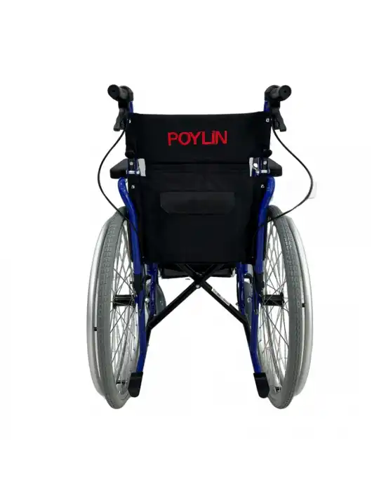 Poylin P110 Özellikli Standart Manuel Tekerlekli Sandalye