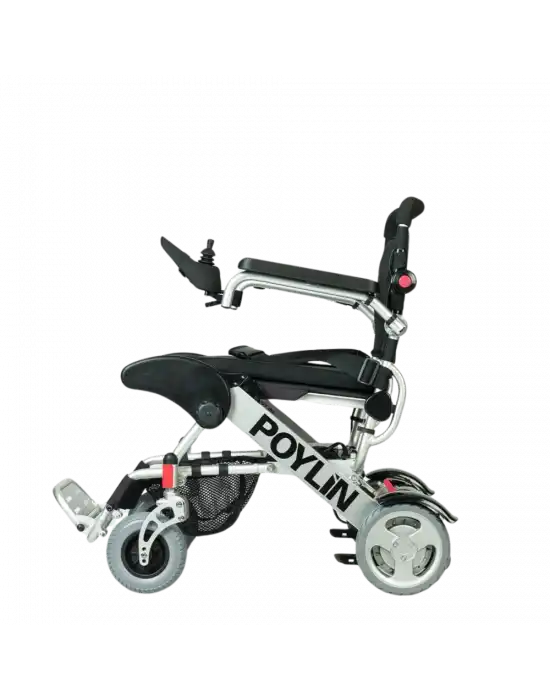 Poylin P207 Ultra Hafif Katlanabilir Akülü Tekerlekli Sandalye