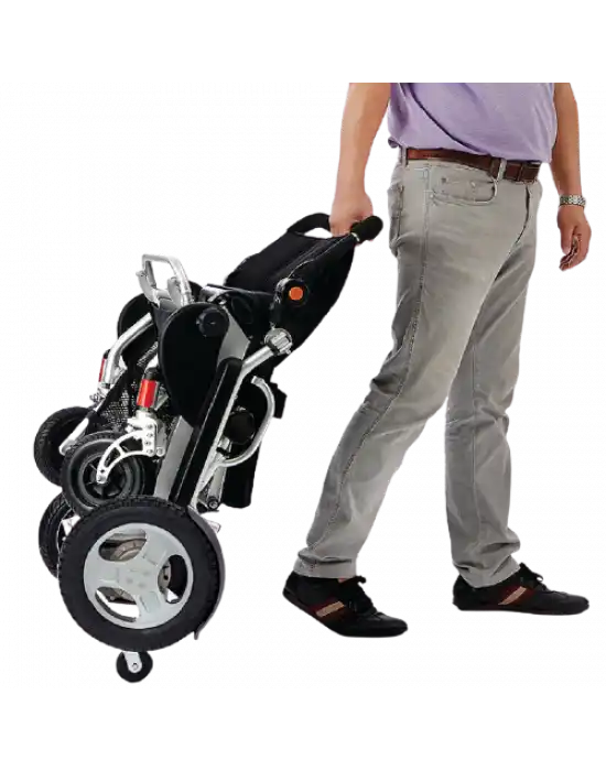 Poylin P209 Small Katlanabilir Ultra Hafif Lityum Akülü Tekerlekli Sandalye