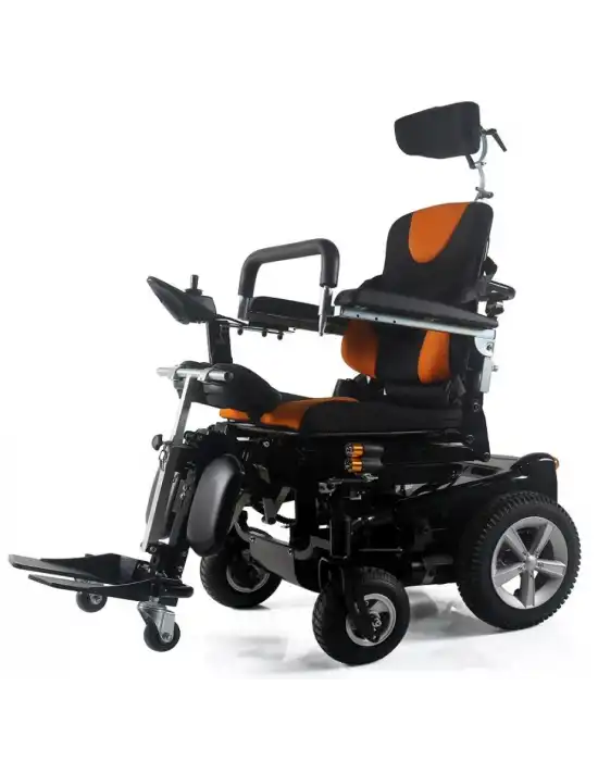 Poylin P301 Ultra Lüks Ayağa Kaldıran Akülü Tekerlekli Sandalye