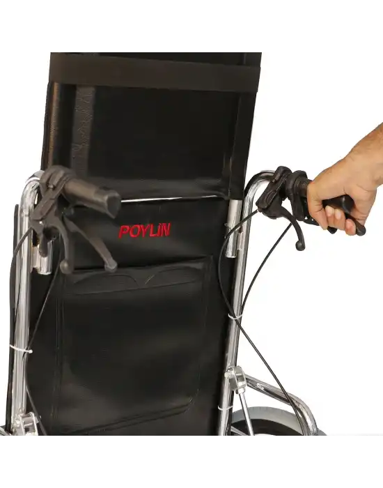 Poylin P615 Banyo Tuvalet Tekerlekli Sandalye