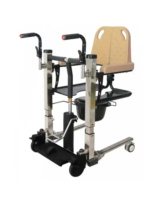 Poylin P770 Banyo-Tuvalet Özellikli Transfer Sandalyesi (Hidrolikli)