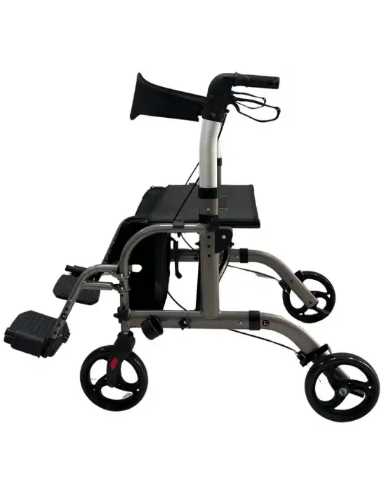 Poylin P777P Alüminyum Pedallı Lüks Rollatör