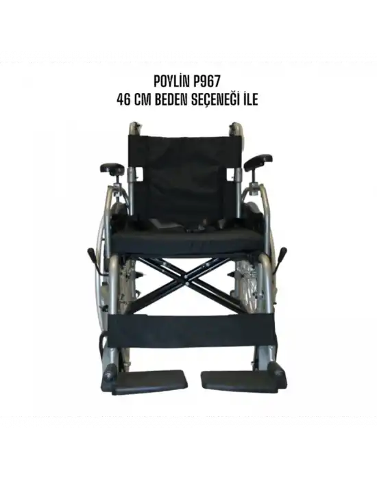 Poylin P967 Hafif Alüminyum Tekerlekli Sandalye