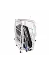 AZKA DF01 Dual Motorlu Alümi̇nyum Korkuluklu Katlanabi̇li̇r Hasta Karyolası